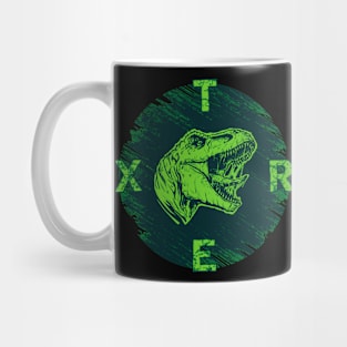 tyrannosaurus rex with open mouth Mug